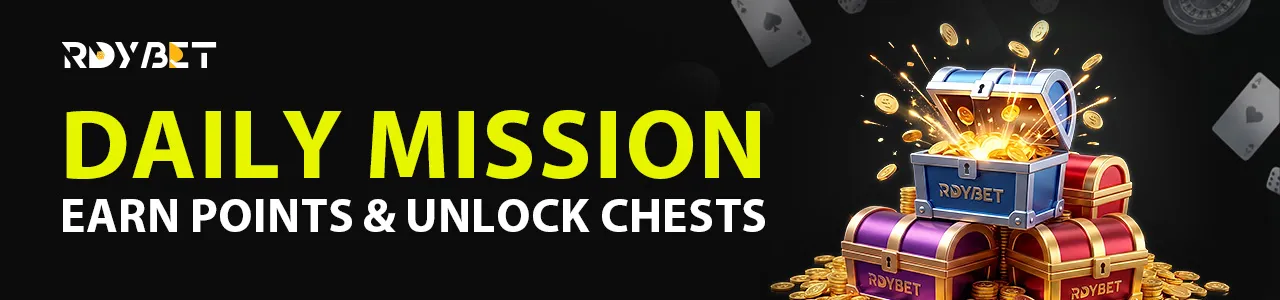 Daily Mission: Earn Points & Unlock Chests banner