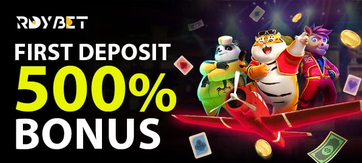 RDYBET first deposit 500 percent bonus promotion