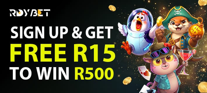 Sign up at RDYBET and get a FREE R15 welcome bonus